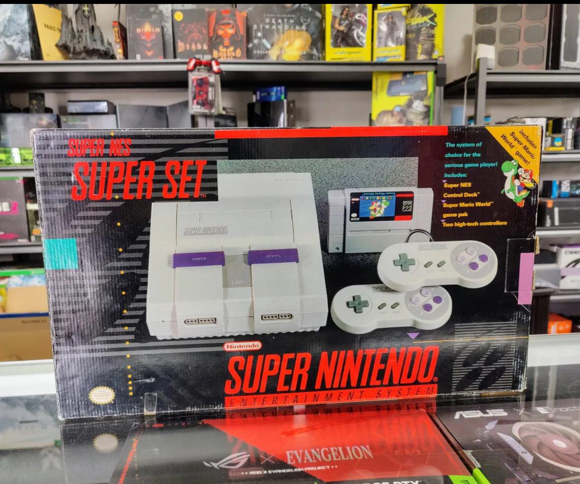 Super Nintendo popular Super Set in Gray